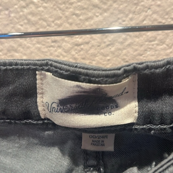 New Universal Thread Women’s Jeans High Rise Skinny Size 00 Gray Jeans NWT - Picture 6 of 9